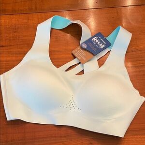 ✨NWT Brooks Light Blue Women's High Support 34C/D Sports Bra